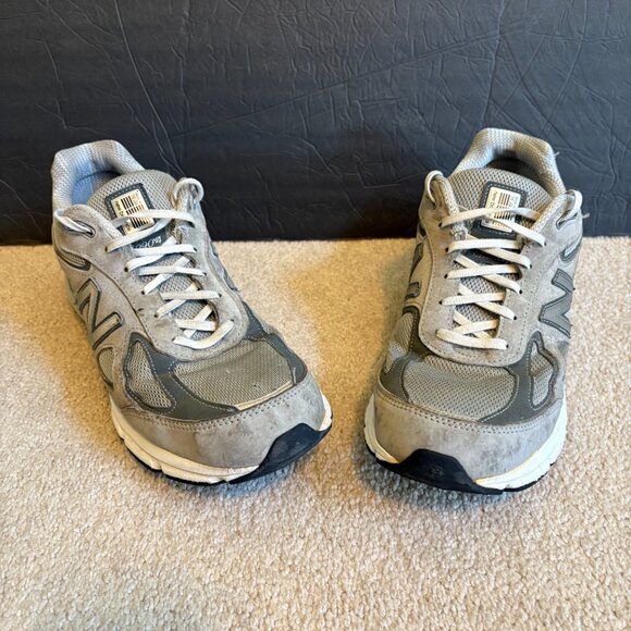 New Balance 990 v4 Men's Running Shoes Size 12 Gray M990GL4 - Picture 2 of 10